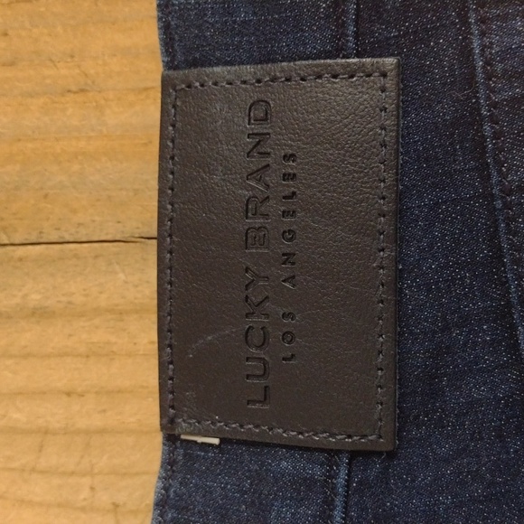 Lucky Brand High Rise Skinny Bridgette Jean Dark Wash Side Strip Size 8/29 NEW - Picture 5 of 14